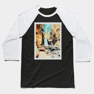 Waterfall România - Photography collection Baseball T-Shirt